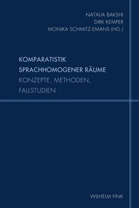 Produktbild: Komparatistik sprachhomogener R&auml;ume