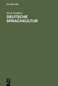 Produktbild: Deutsche Sprachkultur