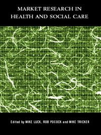 Produktbild: Market Research in Health and Social Care