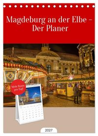 Produktbild: Tischplaner 2027 - Magdeburg an der Elbe - Der Planer (A5 Tischkalender zum Aufstellen) CALVENDO