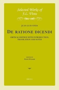 Produktbild: J.L. Vives: de Ratione Dicendi
