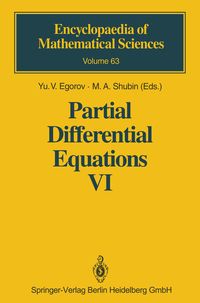 Produktbild: Partial Differential Equations VI