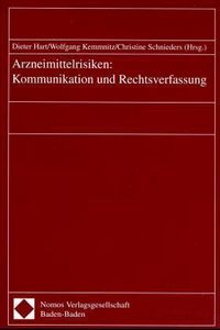 Produktbild: Arzneimittelrisiken: Kommunikation und Rechtsverfassung