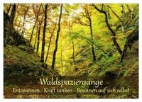 Produktbild: Waldspazierg&auml;nge: Entspannen - Kraft tanken - Besinnen auf sich selbst (Wandkalender 2027 DIN A2 quer), CALVENDO Monatskalender