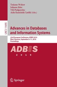Produktbild: Advances in Databases and Information Systems
