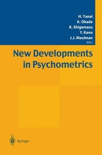 Produktbild: New Developments in Psychometrics
