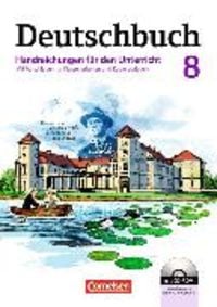 Produktbild: Deutschbuch Gymnasium - Berlin, Brandenburg, Mecklenburg-Vorpommern, Sachsen, Sachsen-Anhalt und Th&uuml;ringen - Ausgabe 2012 - 8. Schuljahr