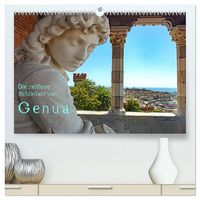 Produktbild: Die zeitlose Sch&ouml;nheit von Genua (hochwertiger Premium Wandkalender 2026 DIN A2 quer), Kunstdruck in Hochglanz