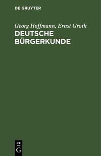 Produktbild: Deutsche B&uuml;rgerkunde