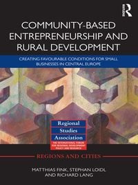 Produktbild: Community-based Entrepreneurship and Rural Development