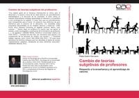 Produktbild: Cambio de teor&iacute;as subjetivas de profesores
