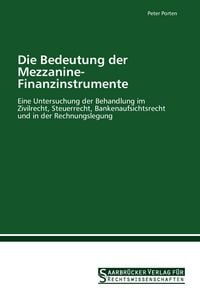 Produktbild: Die Bedeutung der Mezzanine-Finanzinstrumente
