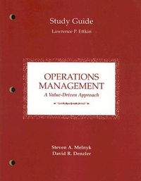 Produktbild: Melnyk, S: Operations Management Study Guide