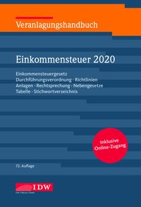 Bild vom Artikel Veranlagungshandbuch Einkommensteuer 2020 vom Autor 