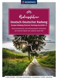 Produktbild: KOMPASS Radreisef&uuml;hrer Europa-Radweg Eiserner Vorhang / Deutsch-Deutscher Radweg