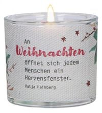Produktbild: Windlicht aus Glas - Weihnachten