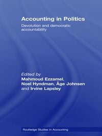 Produktbild: Accounting in Politics