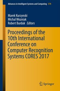 Produktbild: Proceedings of the 10th International Conference on Computer Recognition Systems CORES 2017