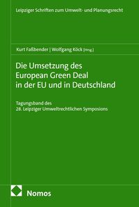 Produktbild: Die Umsetzung des European Green Deal in der EU und in Deutschland