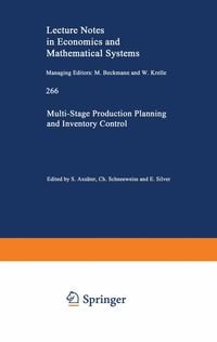 Produktbild: Multi-Stage Production Planning and Inventory Control