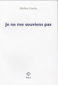 Produktbild: Je ne me souviens pas