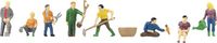 Produktbild: Faller H0 Im Garten Bemalt, Stehend, Sitzend