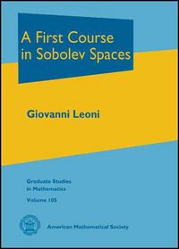 Produktbild: A First Course in Sobolev Spaces
