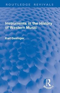 Produktbild: Instruments in the History of Western Music