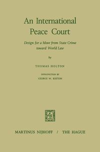 Produktbild: An International Peace Court