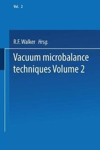 Produktbild: Vacuum Microbalance Techniques