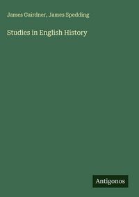Produktbild: Studies in English History