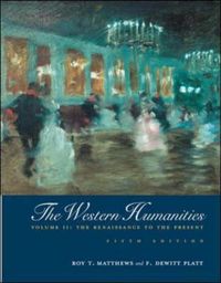 Produktbild: The Western Humanities, Volume II