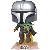 Produktbild: Funko POP! Star Wars: The Mandalorian &ndash; Mando fliegt mit Jetpack