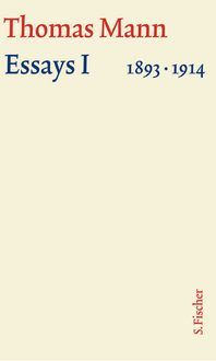 Produktbild: Essays I 1893-1914