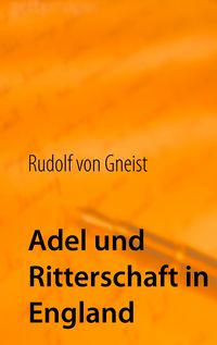 Produktbild: Adel und Ritterschaft in England