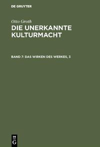 Produktbild: Das Wirken des Werkes, 3