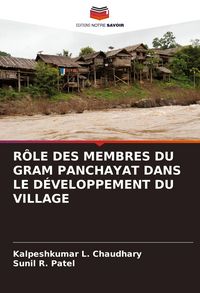 Produktbild: R&ocirc;le des Membres Du Gram Panchayat Dans Le D&eacute;veloppement Du Village