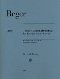 Produktbild: Max Reger - Tarantella und Albumblatt