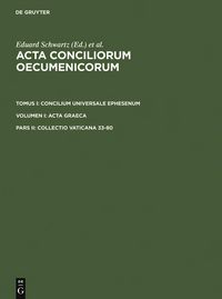 Produktbild: Collectio Vaticana 33-80