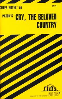Produktbild: Cry, the Beloved Country Notes