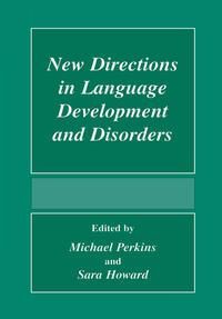 Produktbild: New Directions In Language Development And Disorders