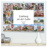 Produktbild: Limburg an der Lahn Impressionen (hochwertiger Premium Wandkalender 2026 DIN A2 quer), Kunstdruck in Hochglanz