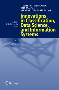 Produktbild: Innovations in Classification, Data Science, and Information Systems