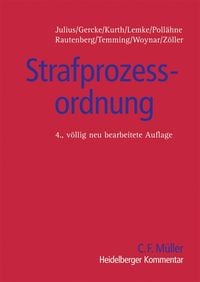 Produktbild: Strafprozessordnung