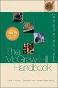Produktbild: Maimon, E: McGraw-Hill Handbook - 2009 MLA & APA Update