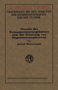 Produktbild: Theorie des Entmagnetisierungsfaktors und der Scherung von Magnetisierungskurven