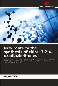 Produktbild: New route to the synthesis of chiral 1,2,4-oxadiazin-5-ones