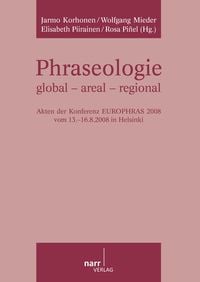 Bild vom Artikel Phraseologie global - areal - regional vom Autor 