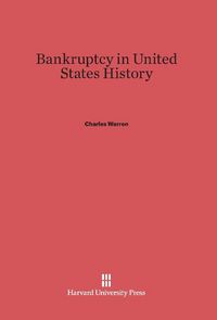 Produktbild: Bankruptcy in United States History