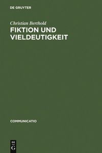 Produktbild: Fiktion und Vieldeutigkeit